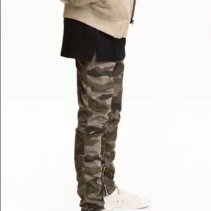 Men’s Camouflage Cotton Twill Joggers